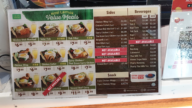 Crave Nasi Lemak @ E!Hub - Hospitality and gastronomy