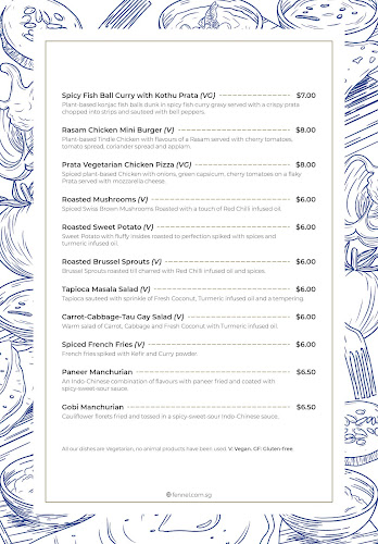 Opinii despre fennel by komala vilas în Singapore - Hospitality and gastronomy