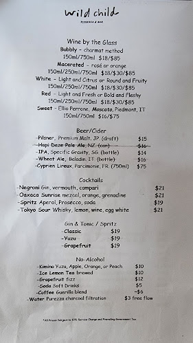 Wild Child Pizzette - Singapore