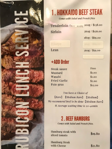 Rubicon Steak House - Hospitality and gastronomy