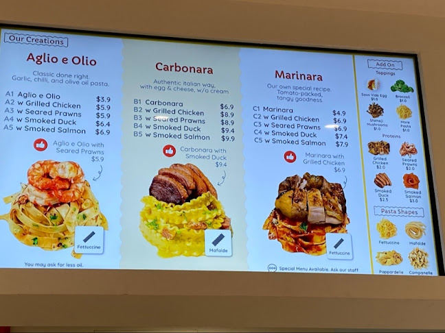 Opinii despre PastaGo (Fresh Made Pasta) - Tiong Bahru Plaza în Singapore - Hospitality and gastronomy