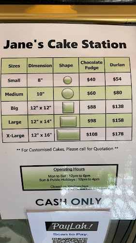 Jane's Cake Station - Singapore