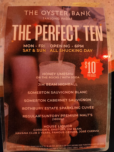 The Oyster Bank - Tanjong Pagar