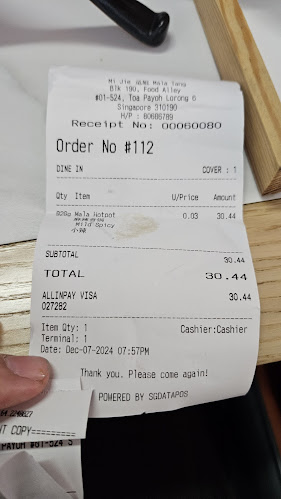 Opinii despre MiJieMaLaTang觅姐骨汤麻辣烫 în Singapore - Hospitality and gastronomy