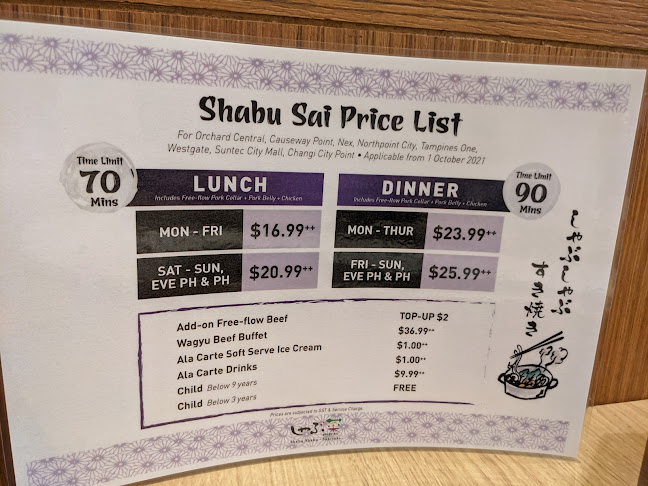 Shabu Sai - Hospitality and gastronomy