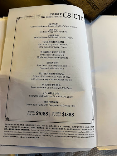 JUMBO Seafood - Dempsey Hill - Singapore