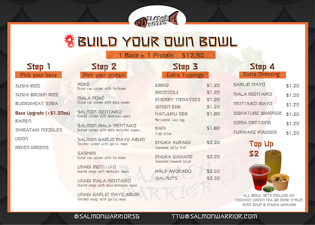 Comentarii opinii despre Salmon Warrior - SingPost Centre