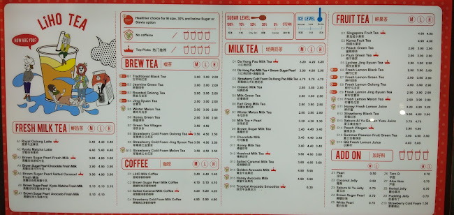 LiHO TEA @ Thomson Plaza - Hospitality and gastronomy