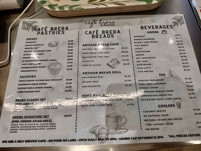 Café Brera at Reunion - Hospitality and gastronomy