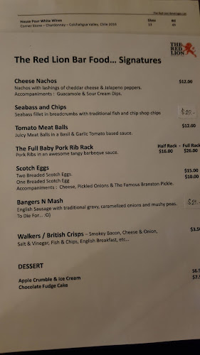 Opinii despre The Red Lion Public House în Singapore - Hospitality and gastronomy