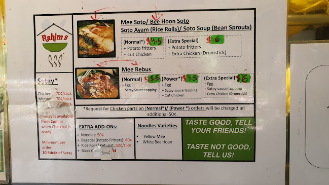 Opinii despre Rahim Muslim Food în Singapore - Hospitality and gastronomy