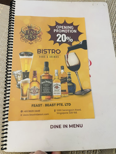 Opinii despre Feast & Beast Bistro în Singapore - Hospitality and gastronomy