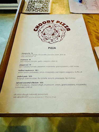 Opinii despre Chooby Pizza în Singapore - Hospitality and gastronomy