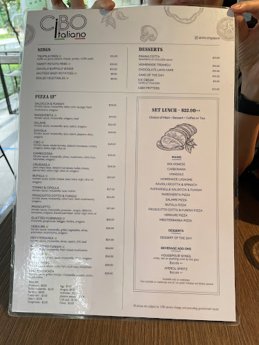 Cibo Italiano - Singapore