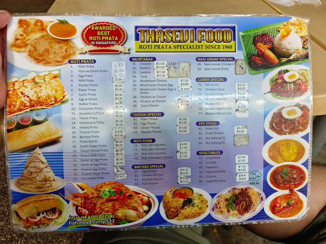 Thasevi Food - Singapore