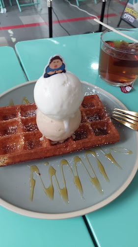 Fat Boss Waffles and Ice Cream