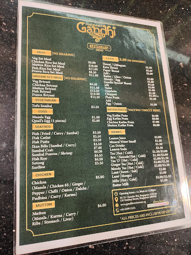 Comentarii opinii despre Gandhi Restaurant and Catering