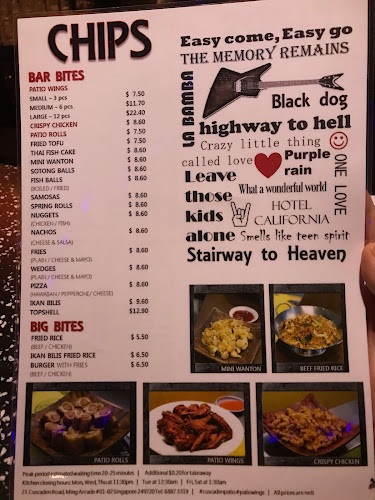 Opinii despre Cuscaden Bar & Bistro în Singapore - Hospitality and gastronomy