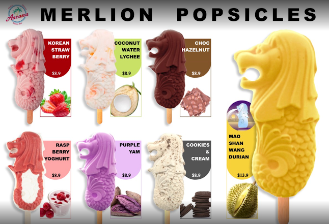 Merlion Popsicle - at Bistro Aseana - Hospitality and gastronomy