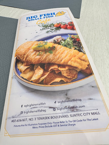 Comentarii opinii despre Big Fish Small Fish Cafe(Suntec City)