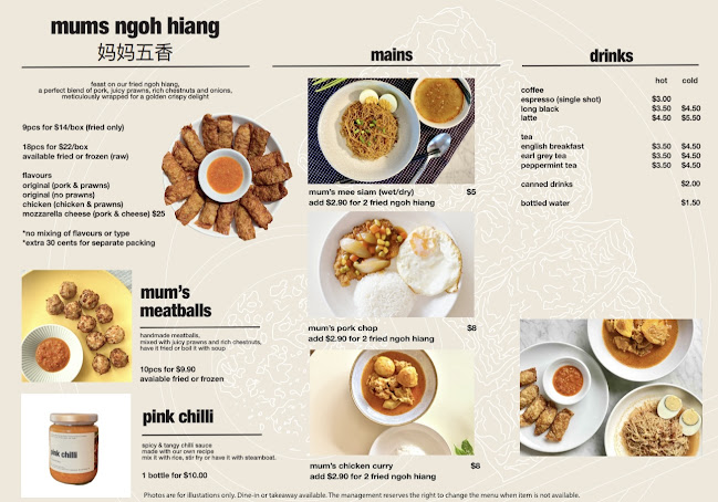 Comentarii opinii despre Mum's Ngoh Hiang Cafe