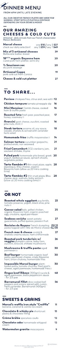 Comentarii opinii despre MERCI MARCEL EAST COAST