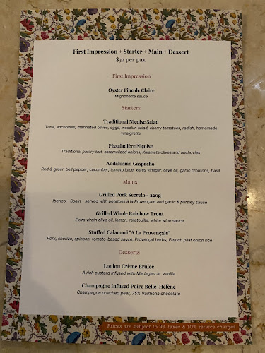 Loulou - French Cuisine & Wine Bar - Singapore