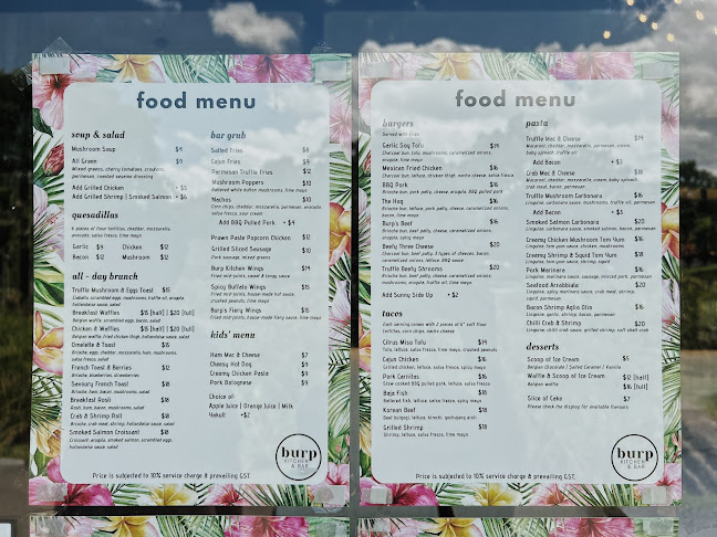 Burp Kitchen & Bar (Bishan Park) - Singapore