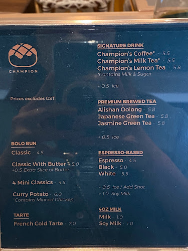 Champion Bolo Bun - Singapore