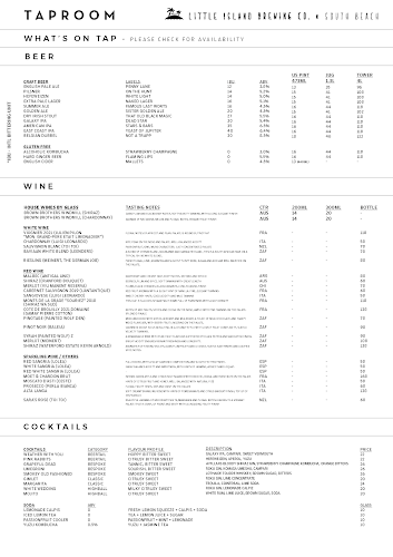 Little Island Brewing Co @ South Beach