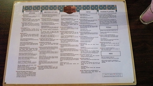 The Carpenters Bar - Hospitality and gastronomy