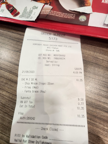 KFC Yishun - Hospitality and gastronomy