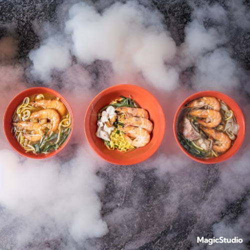 Newton Tian Xiang Big Prawn Noodle - Singapore