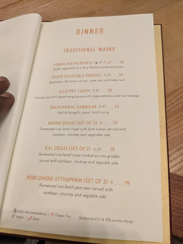 Podi & Poriyal - Hospitality and gastronomy