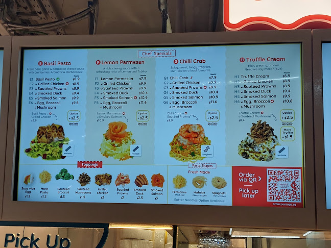 PastaGo (Fresh Made Pasta) - Hillion Mall - Hospitality and gastronomy