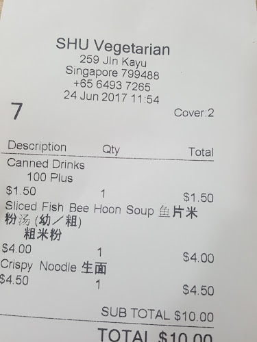 SHU Vegetarian - Hospitality and gastronomy