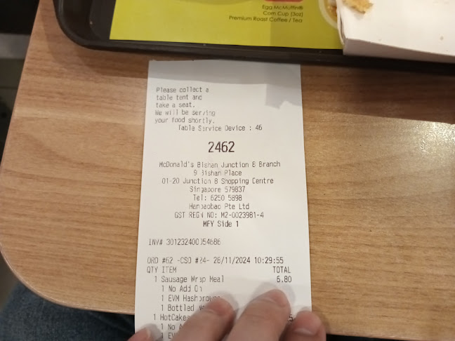 Opinii despre McDonald's Bishan Junction 8 în Singapore - Hospitality and gastronomy