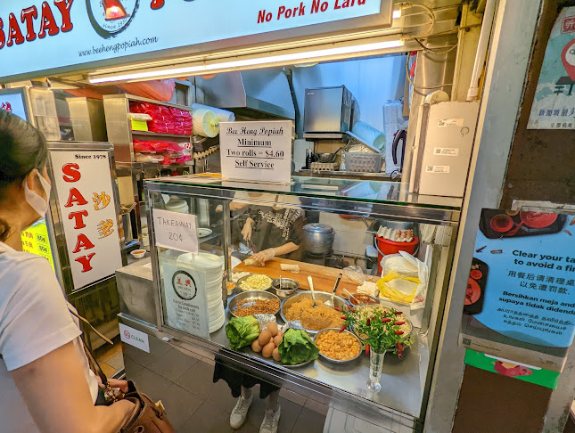 Opinii despre Bee Heng Satay, BBQ Prawn & Otah în Singapore - Hospitality and gastronomy