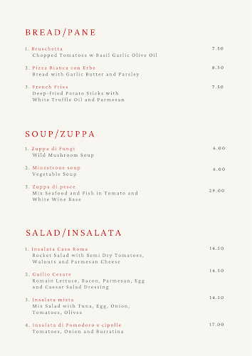 Opinii despre Casa Roma în Singapore - Hospitality and gastronomy