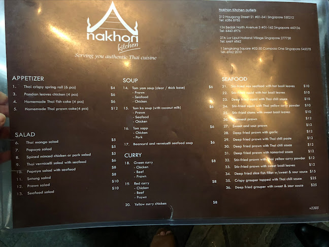 Opinii despre Nakhon Kitchen - NorthPoint City în Singapore - Hospitality and gastronomy