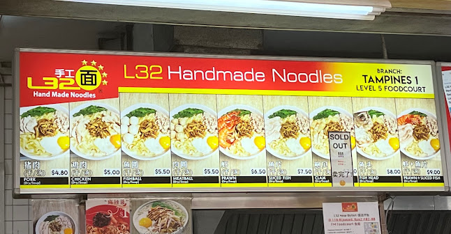 L32 Handmade Noodles - Singapore