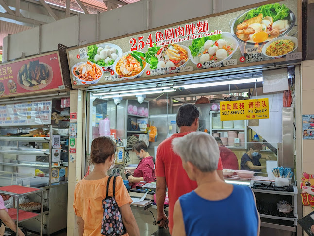 254 Fishball Minced Meat Noodle 魚圓肉脞面