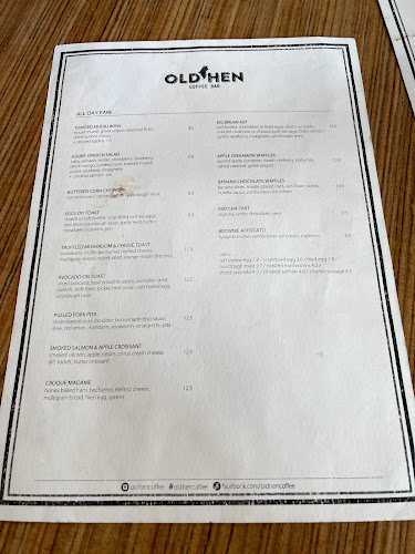 Opinii despre Old Hen Coffee (NUS) în Singapore - Hospitality and gastronomy