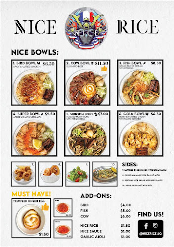Opinii despre Nice Rice în Singapore - Hospitality and gastronomy