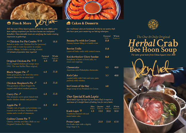 Opinii despre Chicken Pie Kitchen (formerly Don's Pie & Cake) în Singapore - Hospitality and gastronomy