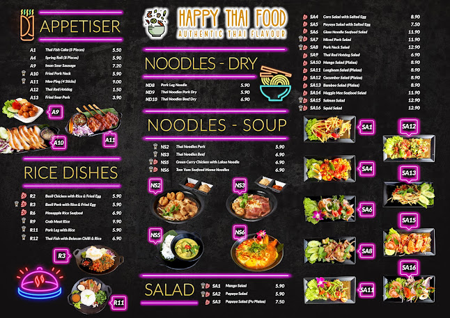 Opinii despre Happy Thai Food - Pasir Ris în Singapore - Hospitality and gastronomy