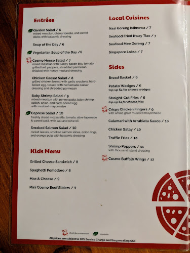 Cosmo Restaurant @ Dorsett Changi City Singapore - Hospitality and gastronomy