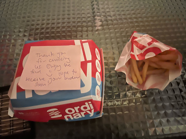 Comentarii opinii despre Ordinary Burgers - @OneKentridge