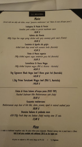 La Braceria Pizza & Grill - Singapore