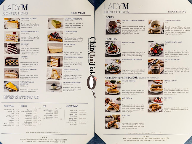 Lady M @ Jewel Changi Airport